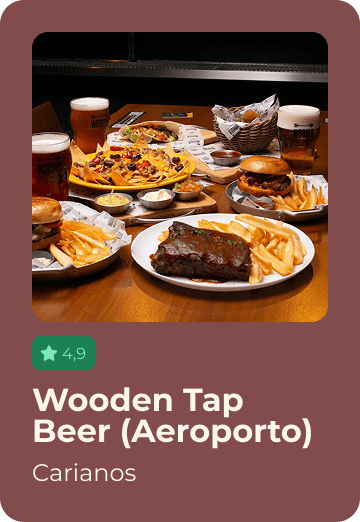 Wooden Tap Beer Aeroporto